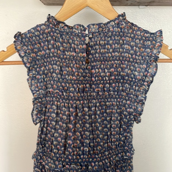 Doen Tracie Lightweight Cotton A-Line Mini Dress Sleeveveless XXS - Picture 7 of 10